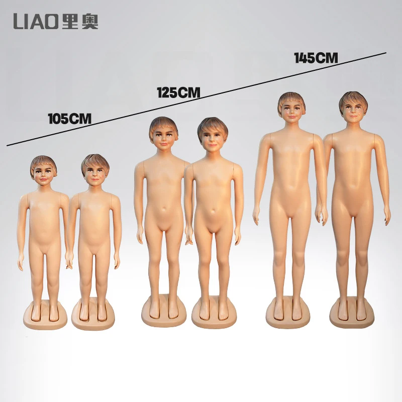 

4 Years Old Child Full Body Plastic Mannequin Clothing Display Model for Boys And Girls makeup manikin