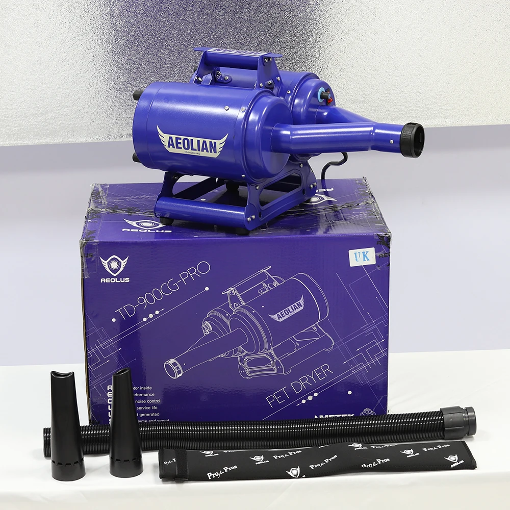 

Multifunction Pet Blower Control Wind Speed and Temperature Adjustable Wind Speed Double Motor 2800W Electrical Pet Hair Dryer