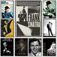Classic Singer Actor F-Frank SinatraS Poster High Quality Wall Art For Home Office Bedroom Room Hallway Bar Perfect Gift Idea