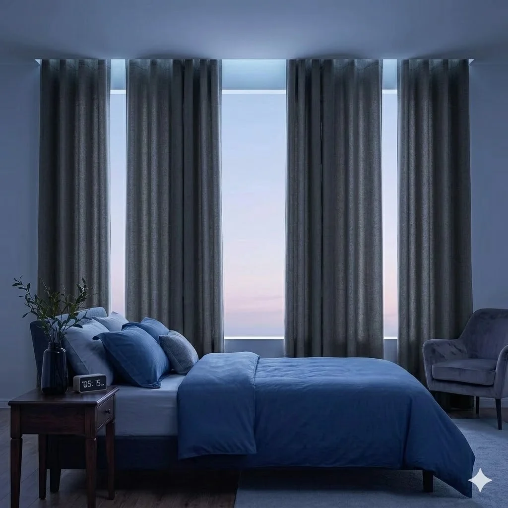 Jinchan Single Panel Faux Line - مراجعة Linen Curtain Eyelet وسعره