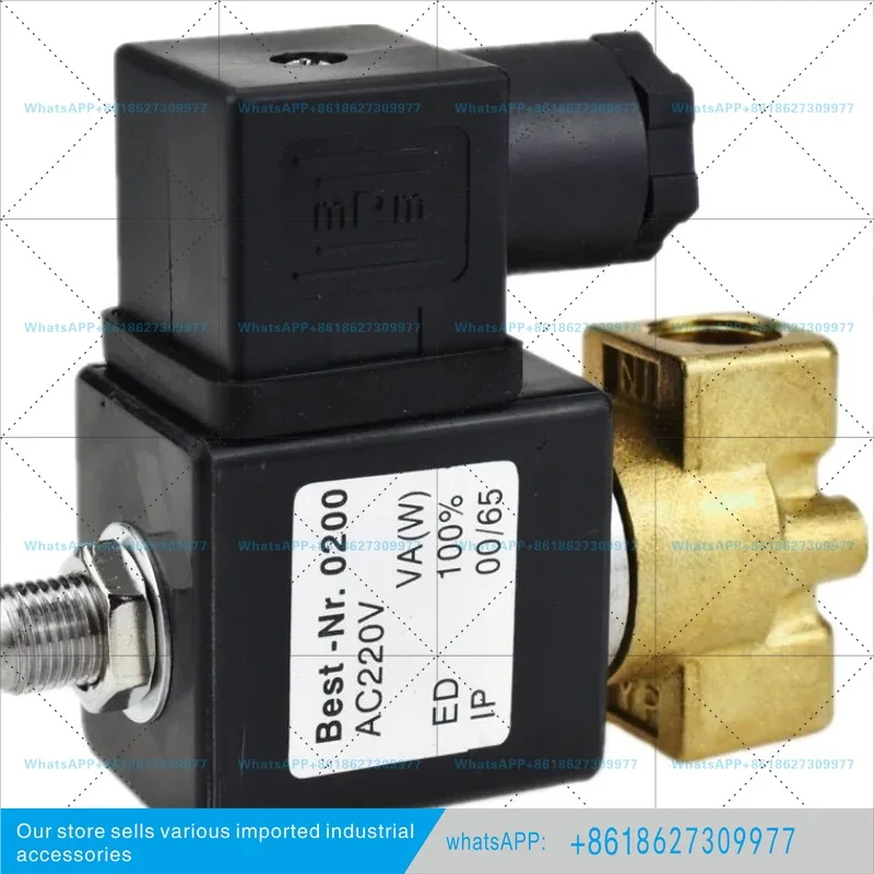Two-position three-way normally open solenoid valve BEST-Nr0200 screw air compressor loading and unloading solenoid valve