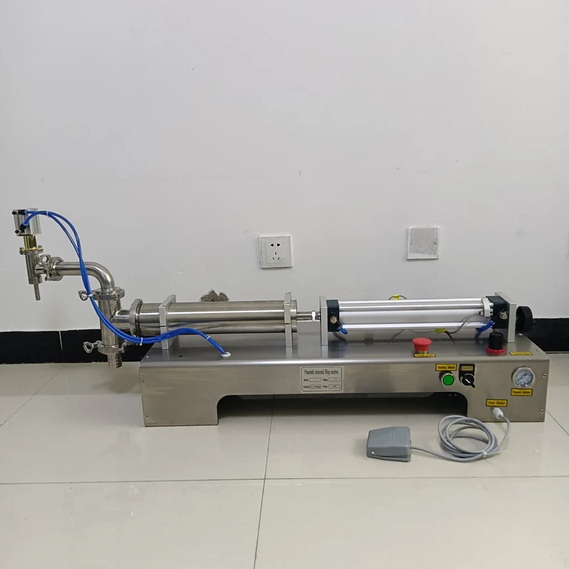 

Filling machine Single nozzle Liquid quantitative filling equipment 10-1000ml Stainless steel liquid filling machine