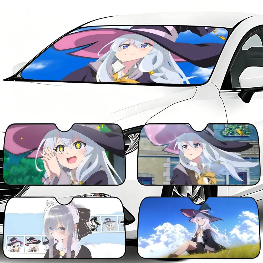 

W-Wandering WitchS Sun Visor Car Windshield Sunshade Foldable Automotive Protection Sun Block Cover