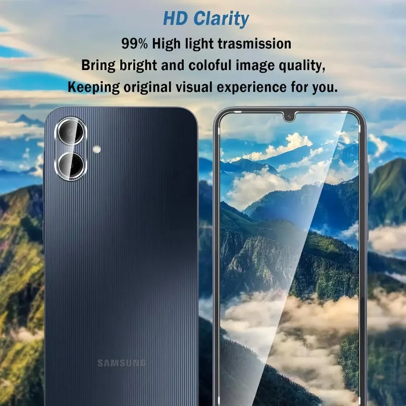 2.5D Glass for Galaxy A16 A06 5G Global Tempered Glass for Samsung Galaxy A06 A16 SM-A065F Lens Film Protector