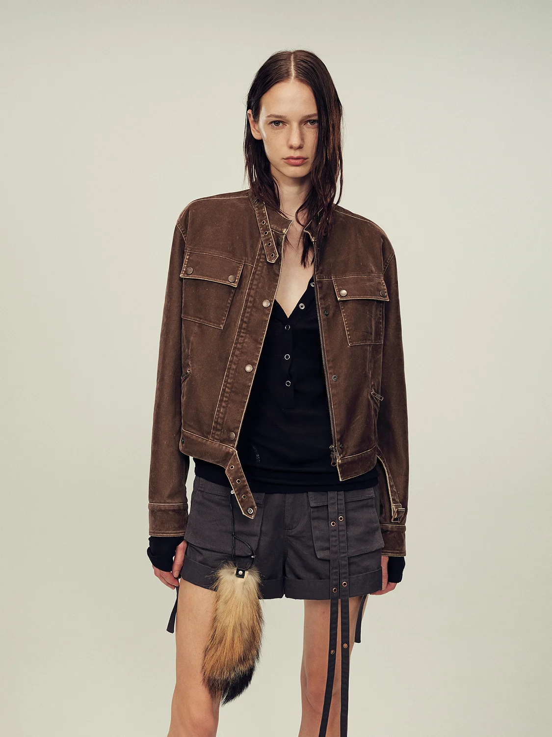 

Современная ретро-куртка из денима с подкладкой из флиса, с широкими плечами, в стиле рабочей одежды, для женщин, прямого кроя, из хлопка, с длинными рукавами.