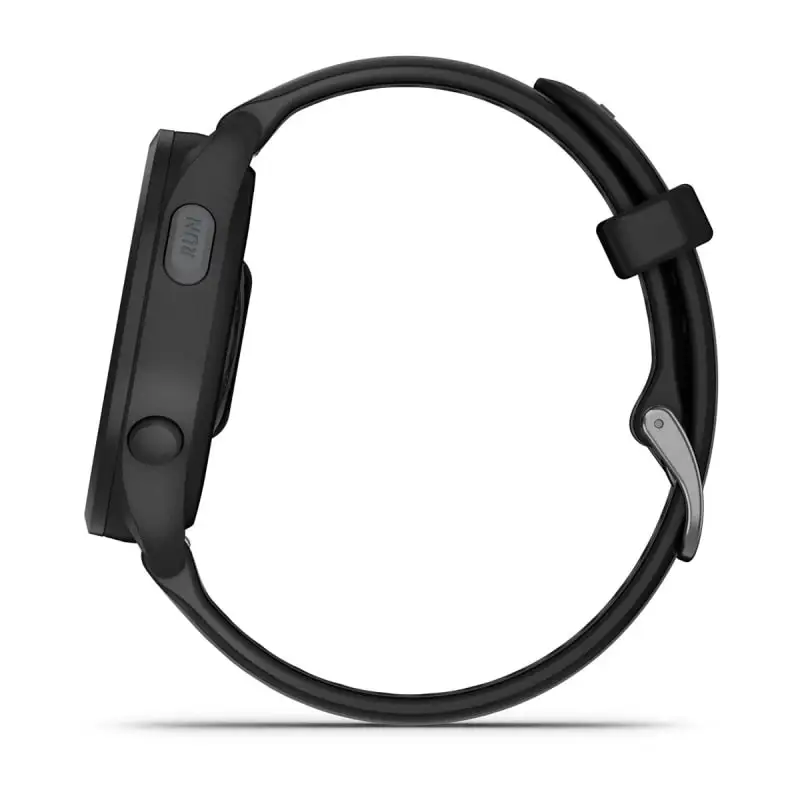 ساعة ذكية Garmin Forerunner 165 للجري ماراثون والسباحة وركوب الدراجات والرياضات الخارجية مع معدل ضربات القلب والأكسجين في الدم ونظام تحديد المواقع العالمي (GPS)