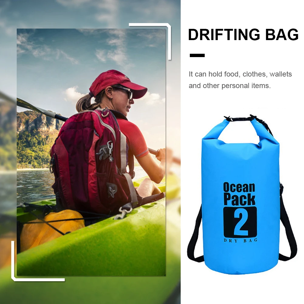 2-5L Waterproof Dry Bag Rafting Sports Bags Waterproof Swimming Dry Bag Camera Storage Waterbag for Outdoor Fishing Boating