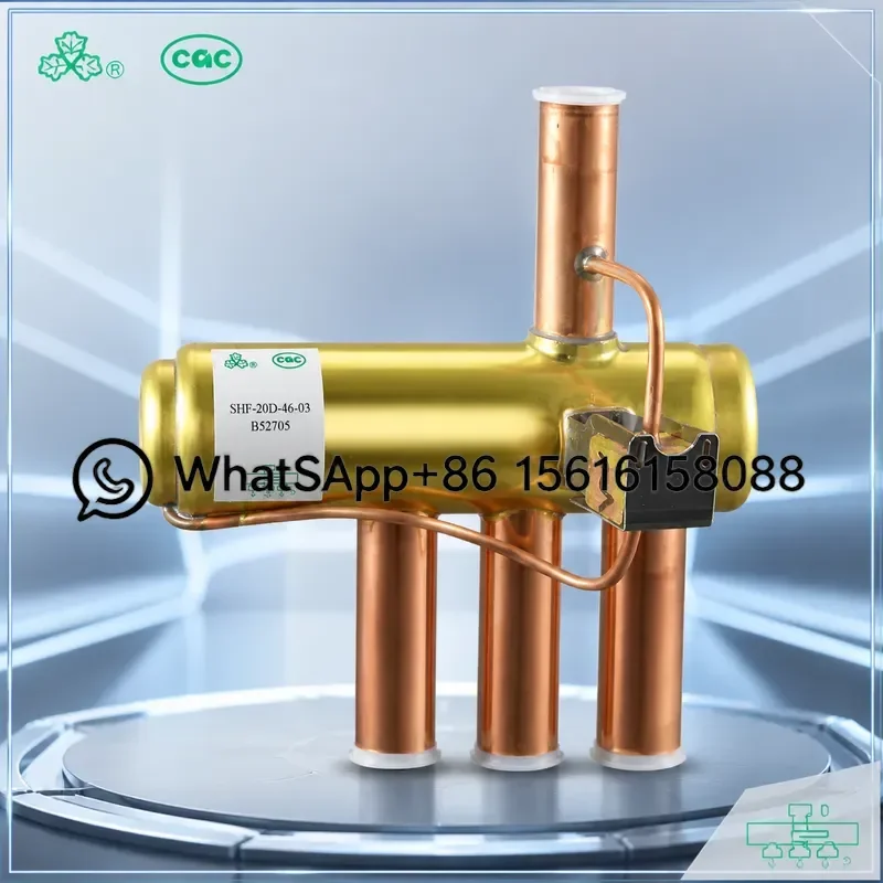 Original Three Flower 4 Way Reversing Valve for 5HP Air Conditioner SHF-20D-46-03 SHF-20A-46-04 HVAC Heat Pump Solenoid Valve