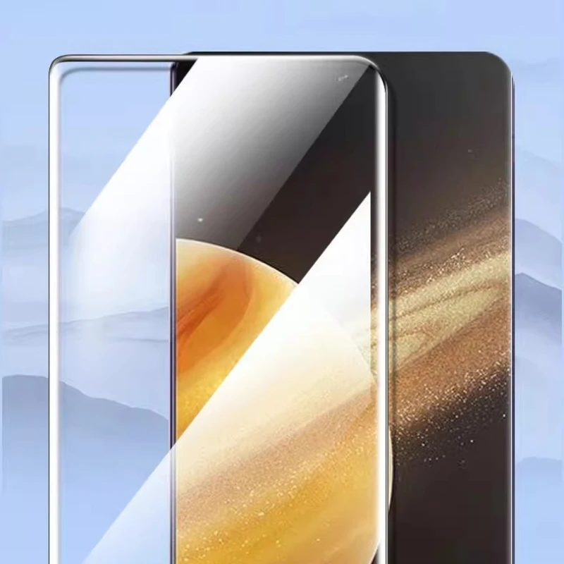 Pelindung Layar Kaca Tempered Glass 3D Full Glue Bebas Debu, Pemasangan Mudah untuk Honor Magic V5 V3 V2 MagicV5 Magic3