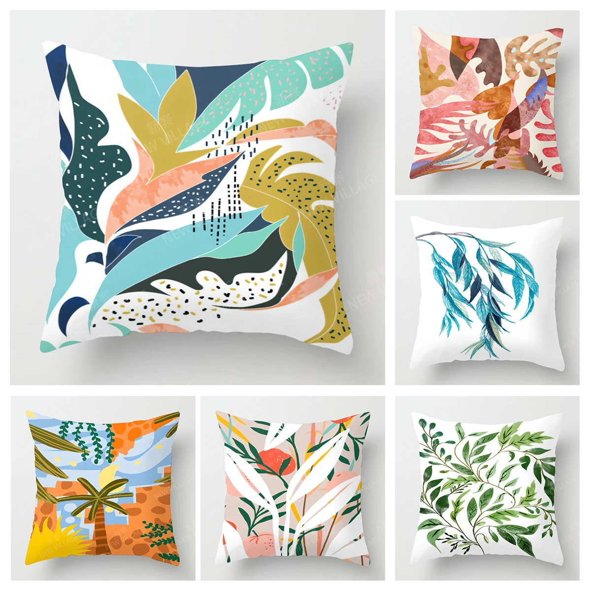

Modern Decorative Cushion for Home Living Room Decor Throw Pillow Cover 45*45 40x40cm 60x60cm 45x45cm 50x50cm Abstract sofa