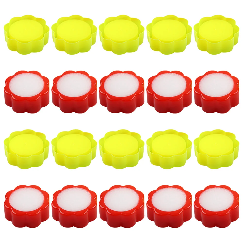 

20 Pcs Grasp Money Counting Hand Wet Device Office Spong Sponge Finger Grip Moistener