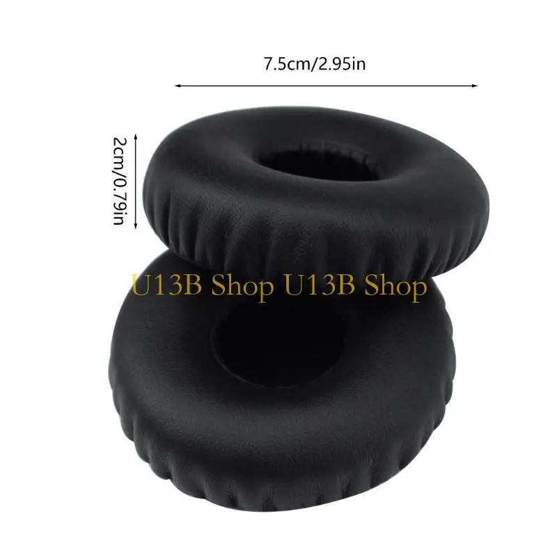 U13B استبدال سماعة الأذن وسادات الأذن لسماعة الرأس الإسفنج غطاء للأذنين وسادة سماعة الأذن يغطي