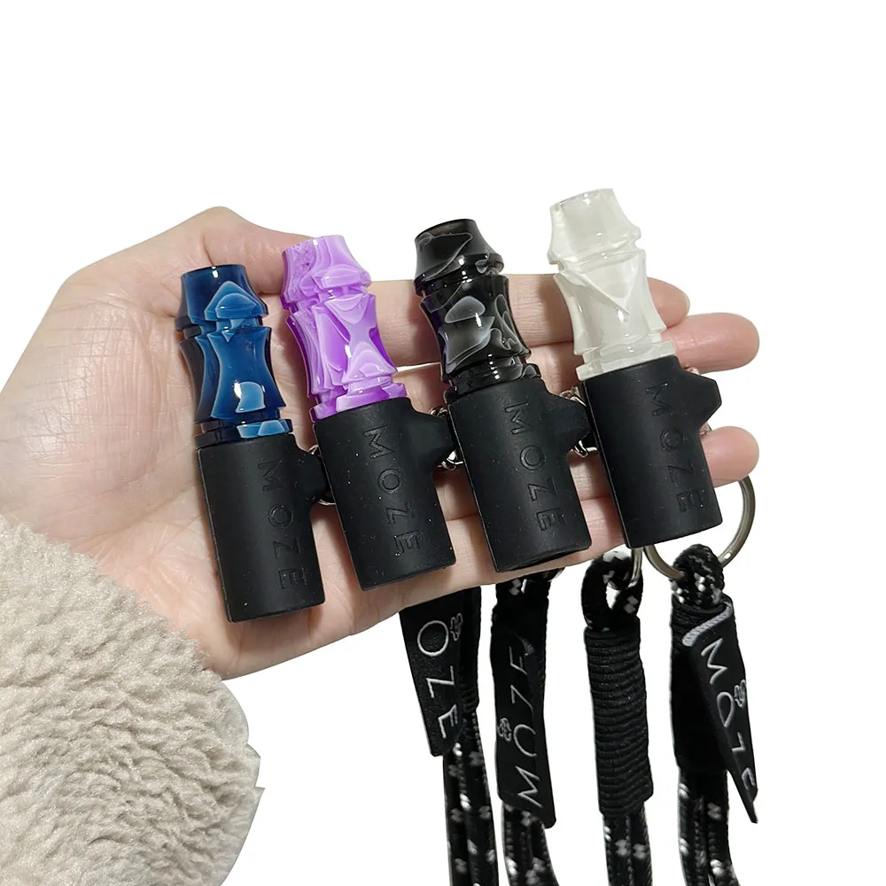 1 PCS Resin Silicone Colorful Reuseable Moze Tip Wavy Line Hookah Tip Chicha Narguile Accessories