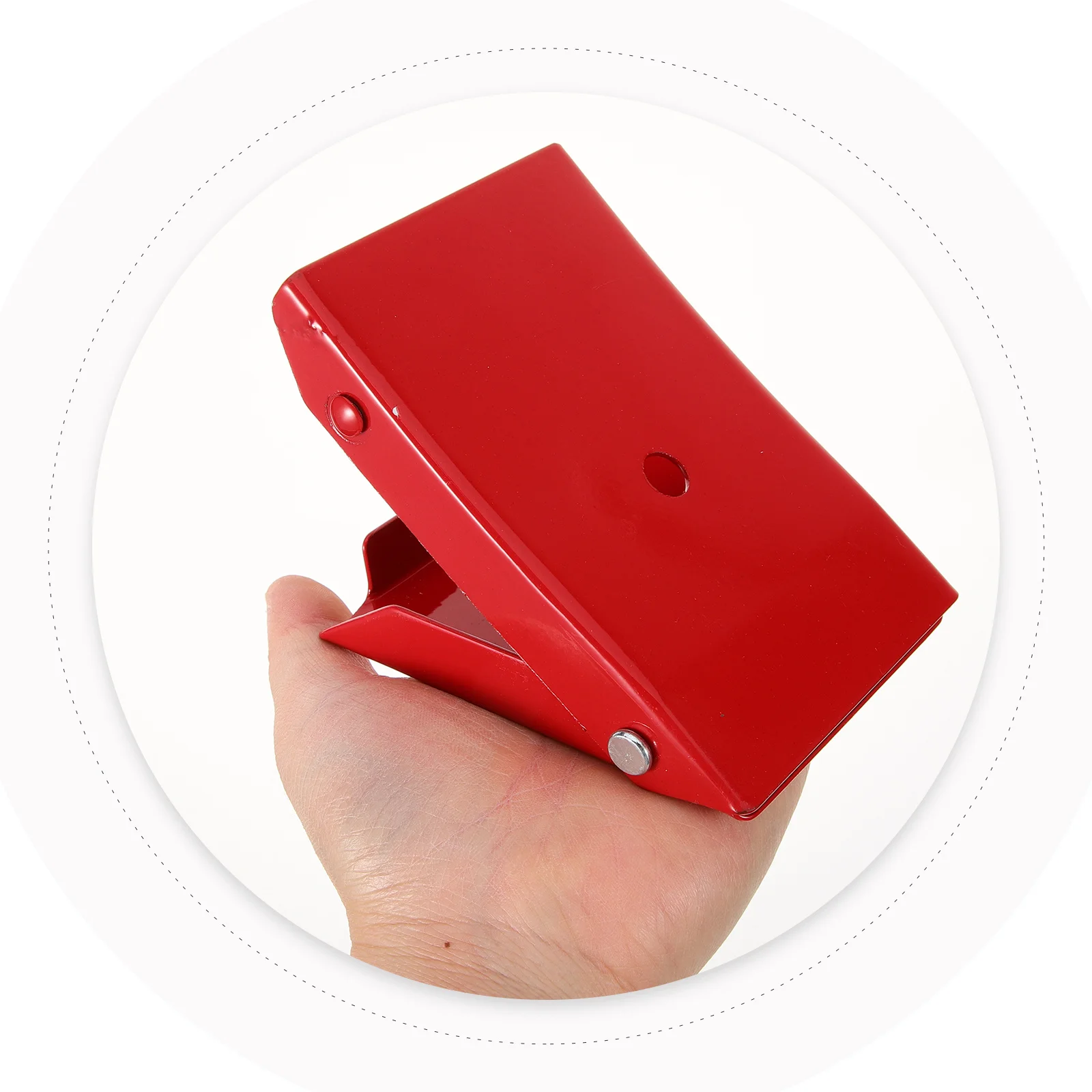 Wheel Chock Steel Camper Chocks For Rv Travel Trailer Motorcycle Leveling Stabilizer Blocks Anti Slip Tire Heavy