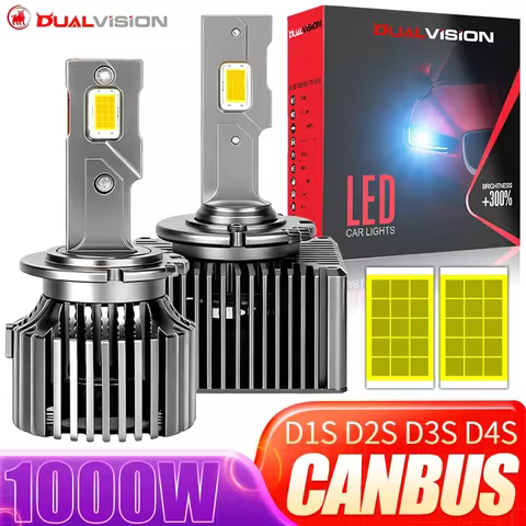D2S D4S D2R D4R Led Car Headlight Canbus 1:1 HID D1S D3S D5S D8S Led Xenon Bulb 1:1 Turbo D1R D3R Led Auto Light 6500K Plug&amp;Play