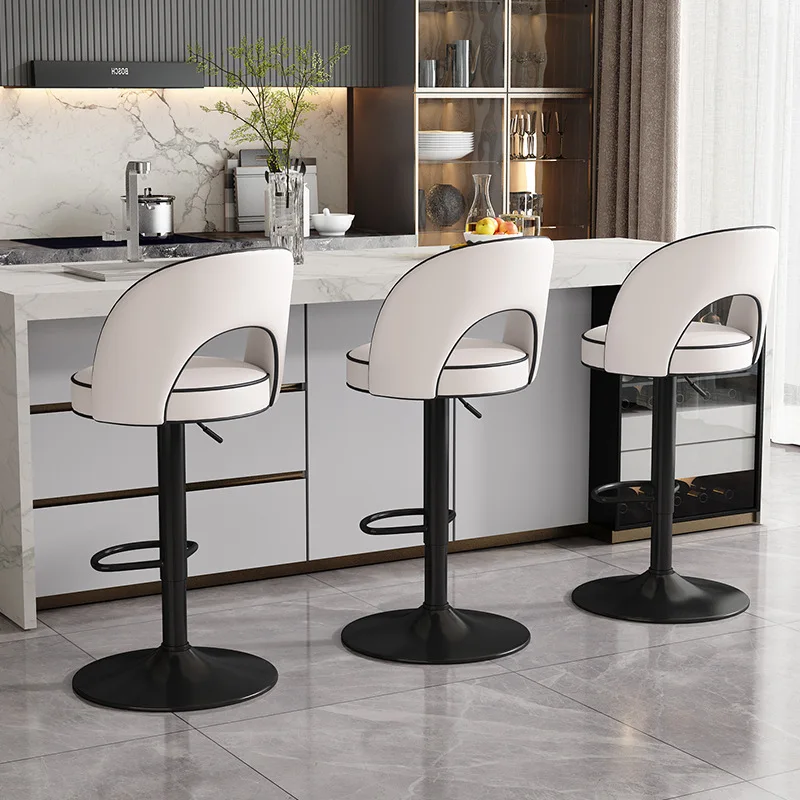 

Pu Leather Bar Stools And Restaurant High Chairs For Kitchen Swivel Bar Chair