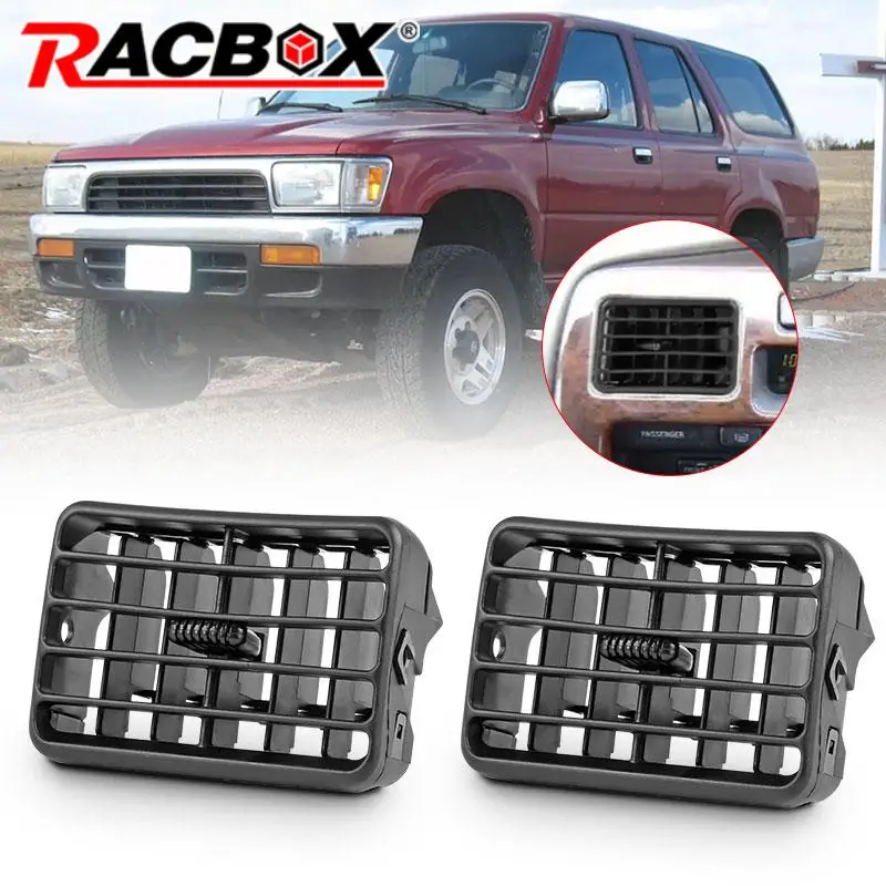 2Pcs Front Center Air Outlet Vent Dash Panel Grille Cover for Toyota 4runner 1996-2002 Car Panel Accessories Replace 55063-35030