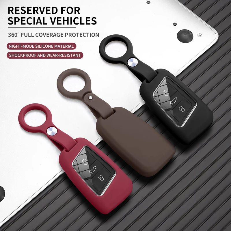 

Original Color Car Remote Key Case Cover For Passat B8 Magotan For Skoda Superb A7 Kodiaq Seat ID.3 ID.4 CROZZ Tavendor TALAGON