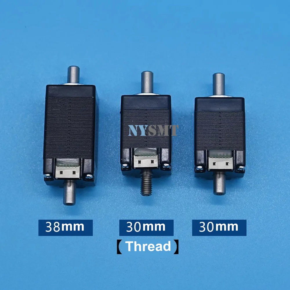 SMT Automation 20 Hollow Stepper Motor 30/38mm Length Threaded Hollow Shaft Miniature Motor