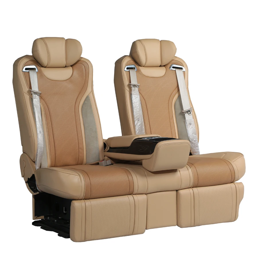 مقاعد السيارات الفاخرة KIMSSY المخصصة للمقعد الخلفي لسيارات الدفع الرباعي MPV RV Van متنقل مع درج خلفي الأكثر مبيعًا