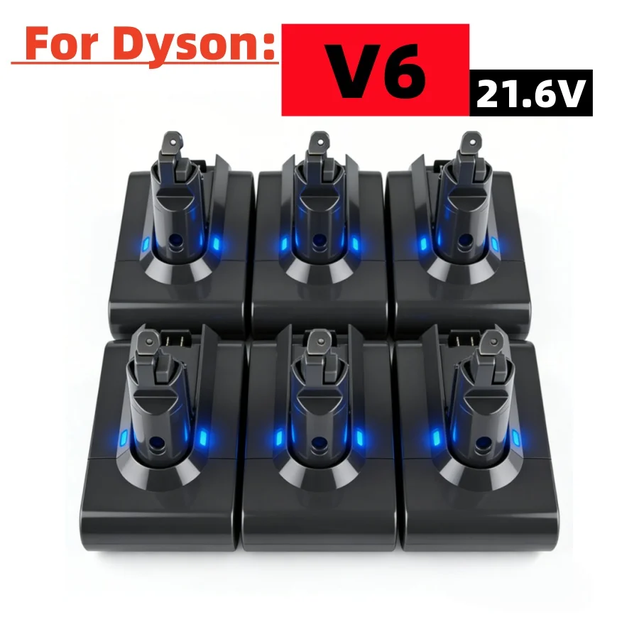 Perfectly Compatible with Dyson V6 DC58, DC59, DC61, DC62, SV03, SV04, SV05, SV06, SV07, SV09 with a Compatibility Rate of 99.9%