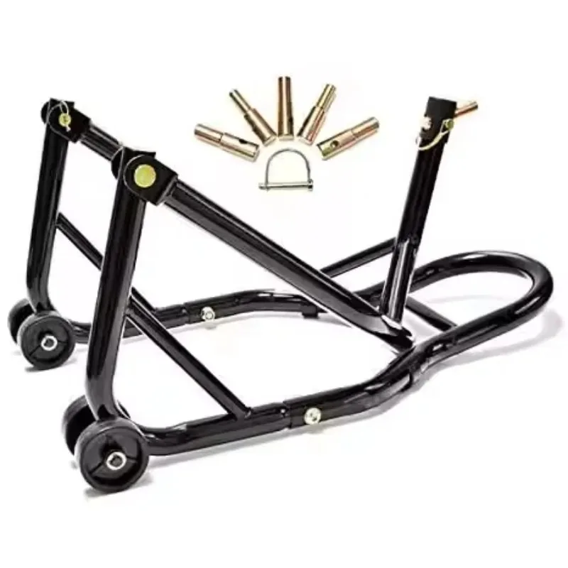 

Steel Head Lift Front Stand With Firm Wheels Included 8 PINS Size
