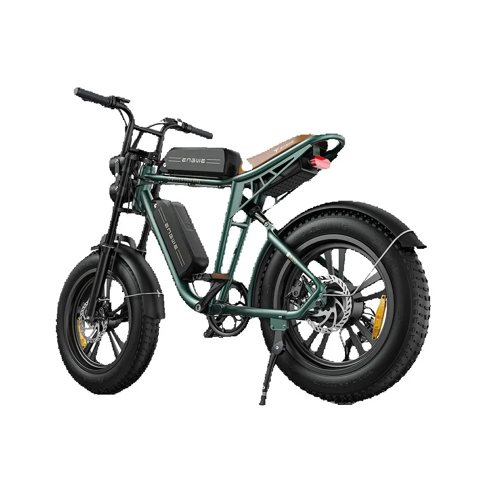 AliExpress 2025 ENGWE M20 Electric Bike 20*4.0'' Fat Tires 750W Brushless Motor 45km/h Max Speed 48V 13Ah Battery 75km Range Mountain Bike