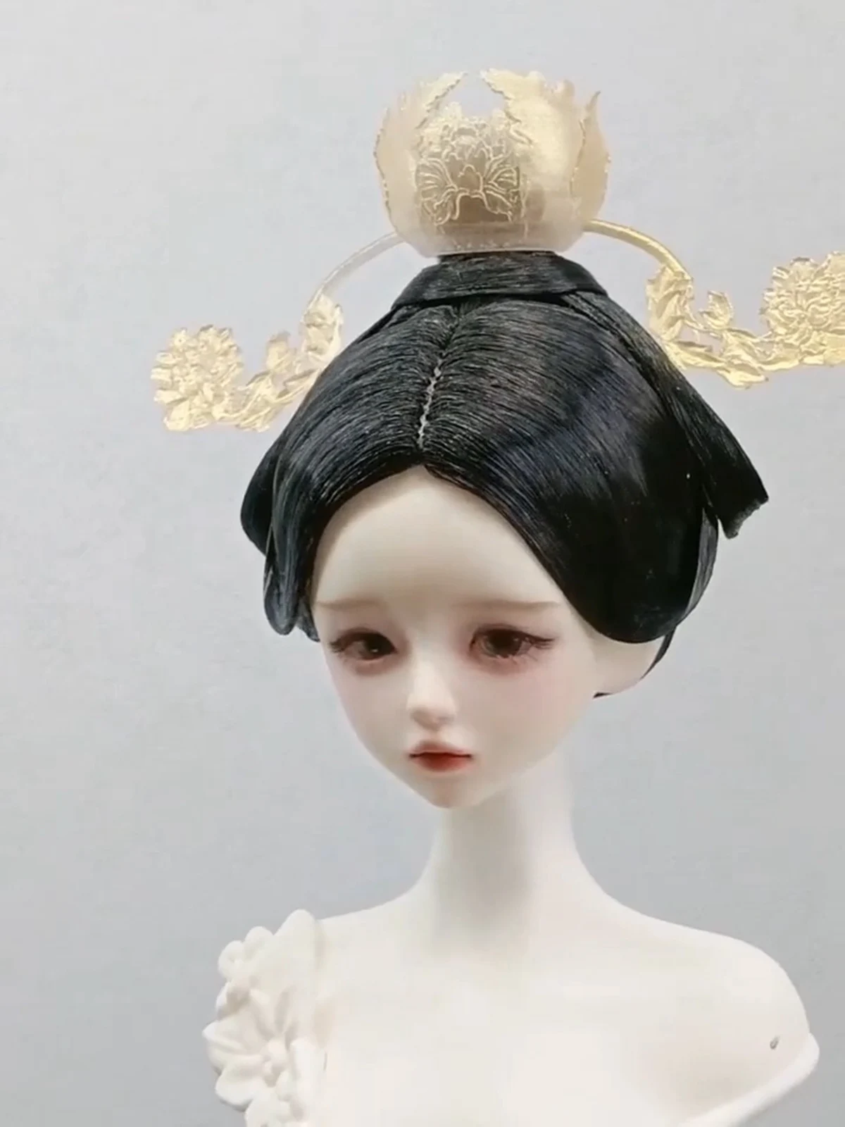 1/6 1/4 1/3 Ancient Costume BJD Wig Hanfu Fairy Hair Retro Wigs For BJD/SD YOSD MSD SD13 Big Girl SSDF Doll Accessories C2508