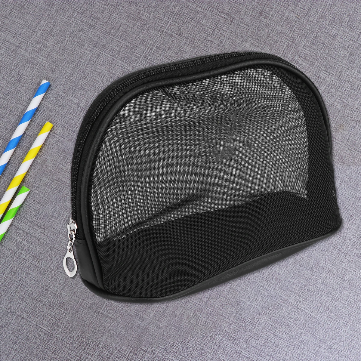

Stylish Portable Travel Bag High Capacity Toiletries Storage Organizer For Gym Camping Bathroom Compact Lightweight