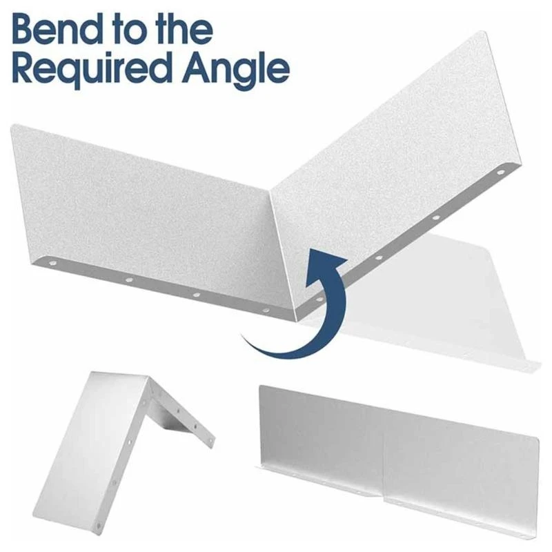  2Pcs Roof Gutter Diverter Gutter Valley Splash Guards Replacement Enduring