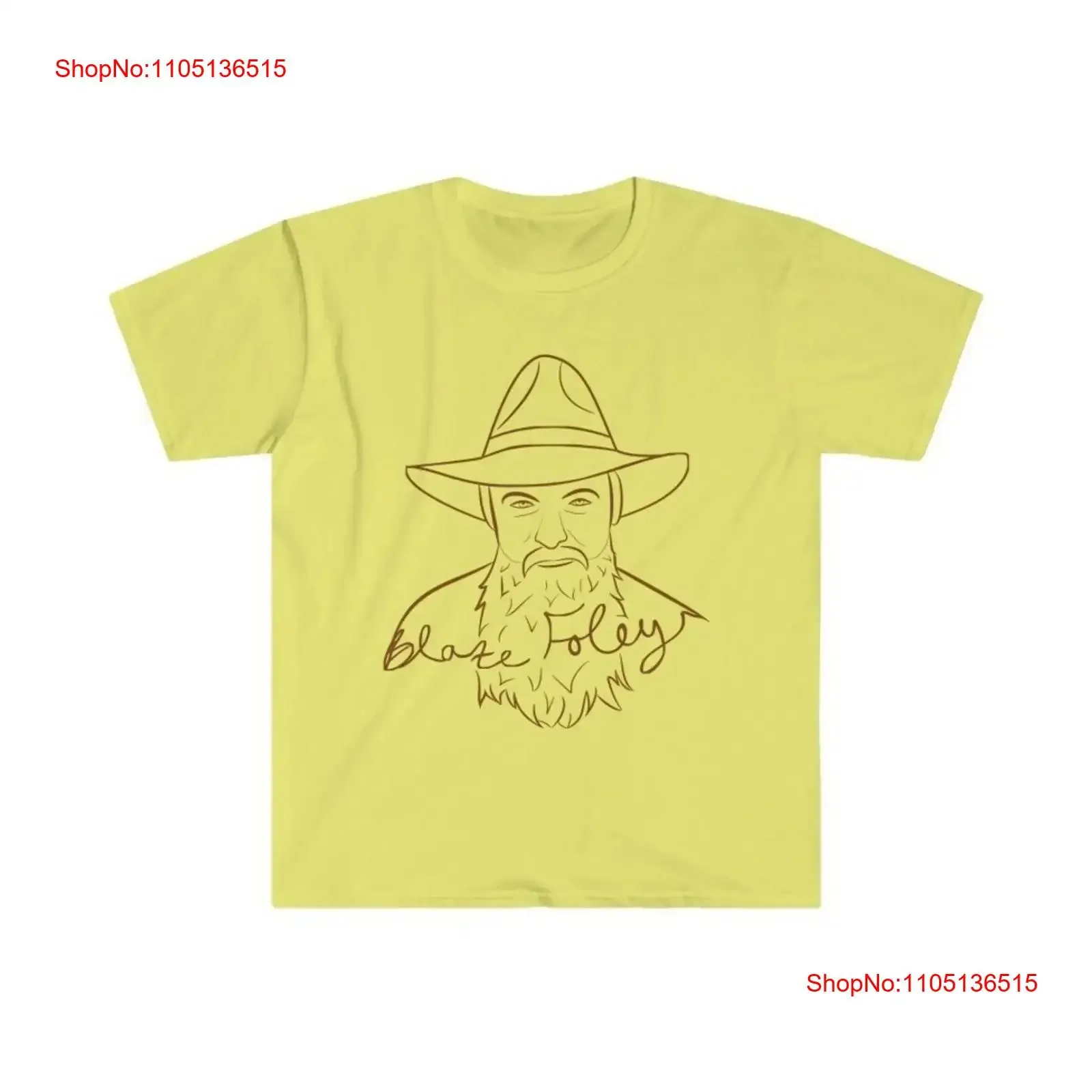 

Футболка в стиле ретро Blaze Foley Line ArT, желтая, S 23XL, 1G0035, винтажная, удобная, уличная, повседневная, унисекс, стильная, растянутая