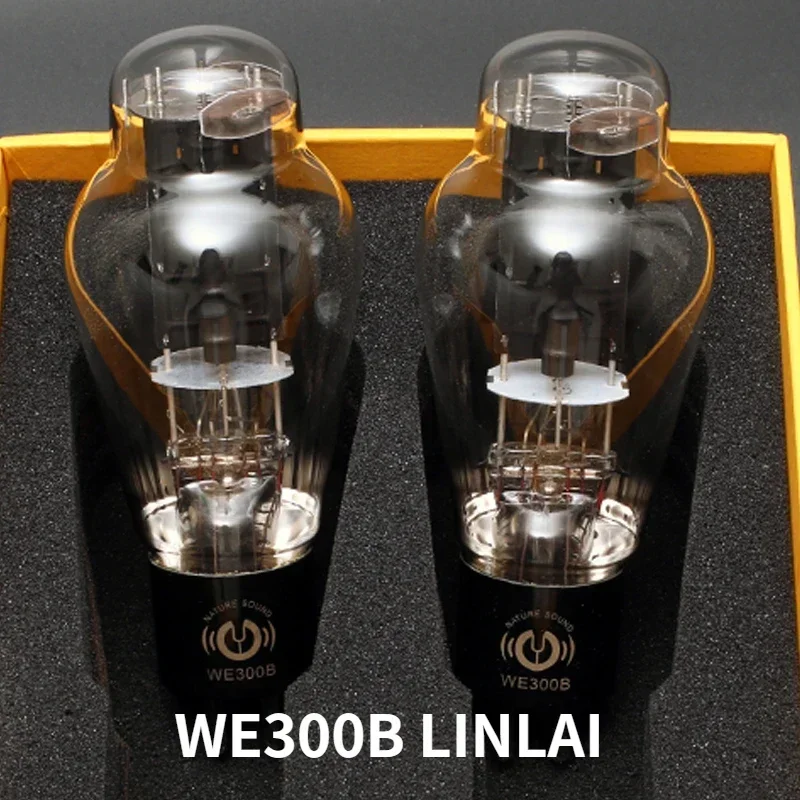 Вакуумная трубка WE300B LINLAI представляет собой реплика западной электроники заменяет заводские испытания и прецизионное соответствие серии 300B.