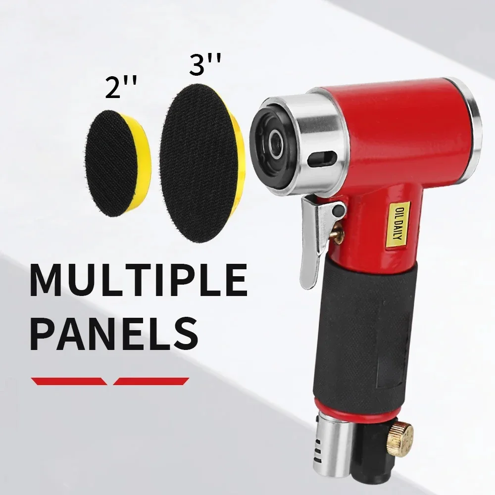 

Random Orbit Air Sander Mini Pneumatic Grinding Machine for Car Polishing High Speed Air Powered Sanding Polisher