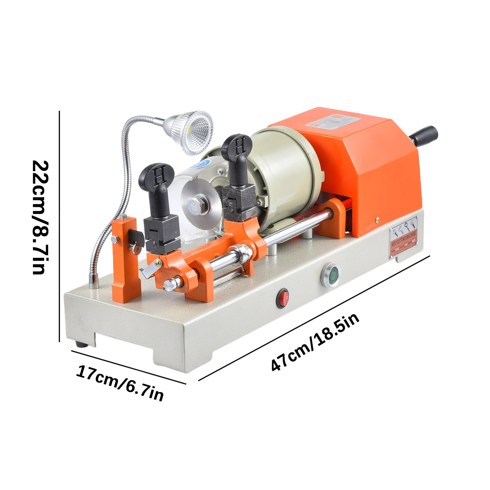 Key Duplicator Machine Key Cutter Tool Cutting Duplicate Equipment House Door Car Locksmith Tools for Hardware Stores