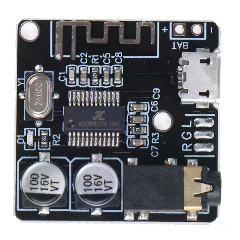 DIY Bluetooth Audio Receiver Board Bluetooth 5.0 MP3 Lossless Decoder Module