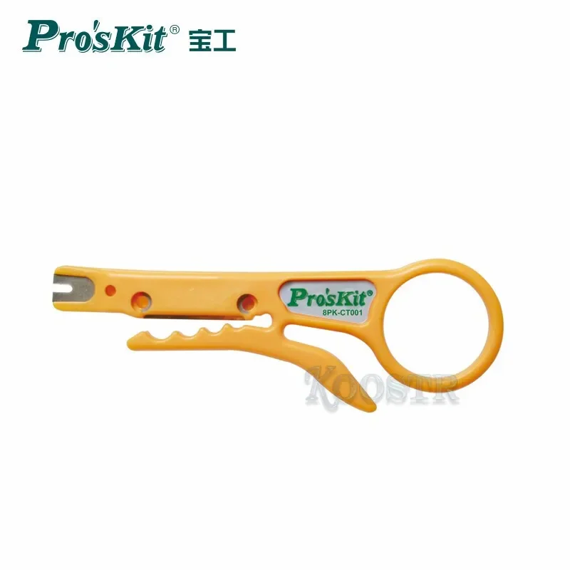 Pro'sKit 8PK-CT001: La Mejor Herramienta de Desconexión y Crimpado para Electricistas y Aficionados