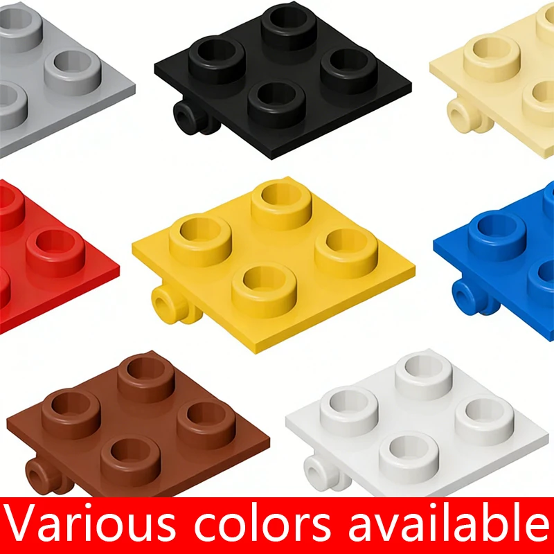 

20 шт. 6134 Шарнирные блоки 2x2, верхние пластины, наборы для сборки, модульные игрушки GBC для технических конструкций MOC, совместимые с блоками