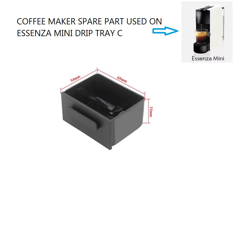 SPARE PART Dirp Tray/Drip Girdmayo for Essenza Mini C30 Capsule Container Used for NESPRESSO Essenza Mini C 30