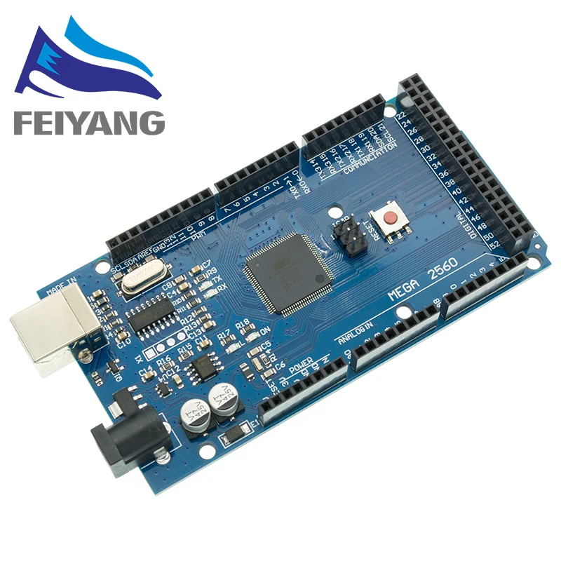 MEGA2560 MEGA 2560 R3 (ATmega2560-16AU CH340G) Pro mini MEGA2560 AVR USB board Development board MEGA2560 with Cable for arduino