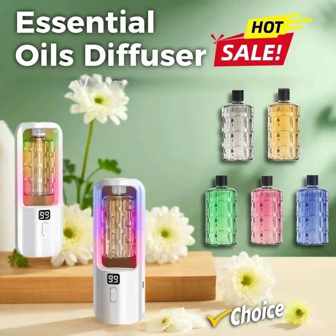 

5 Gear Aroma Diffuser Fragrance Essential Oil Aromatherapy Machine Wall Mounted Humidifier Machine Air Freshener Bedroom Toilet