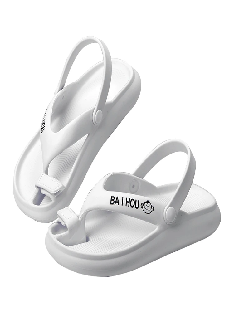 BAIHOU Korrigierende Big Toe Outdoor Indoor Slip-On Sandalen Daumen Exostose Funktion Clogs EVA Home Hausschuhe Sommer Flip Flops