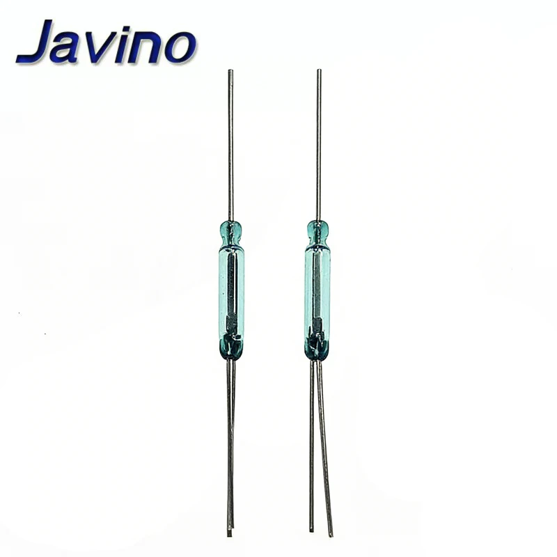 5/20/50Pcs Javino 3 Pin Reed Switch 2.5x14mm Normally Open/Normally Closed Conversion Magnetic Switch for Sensor Projects