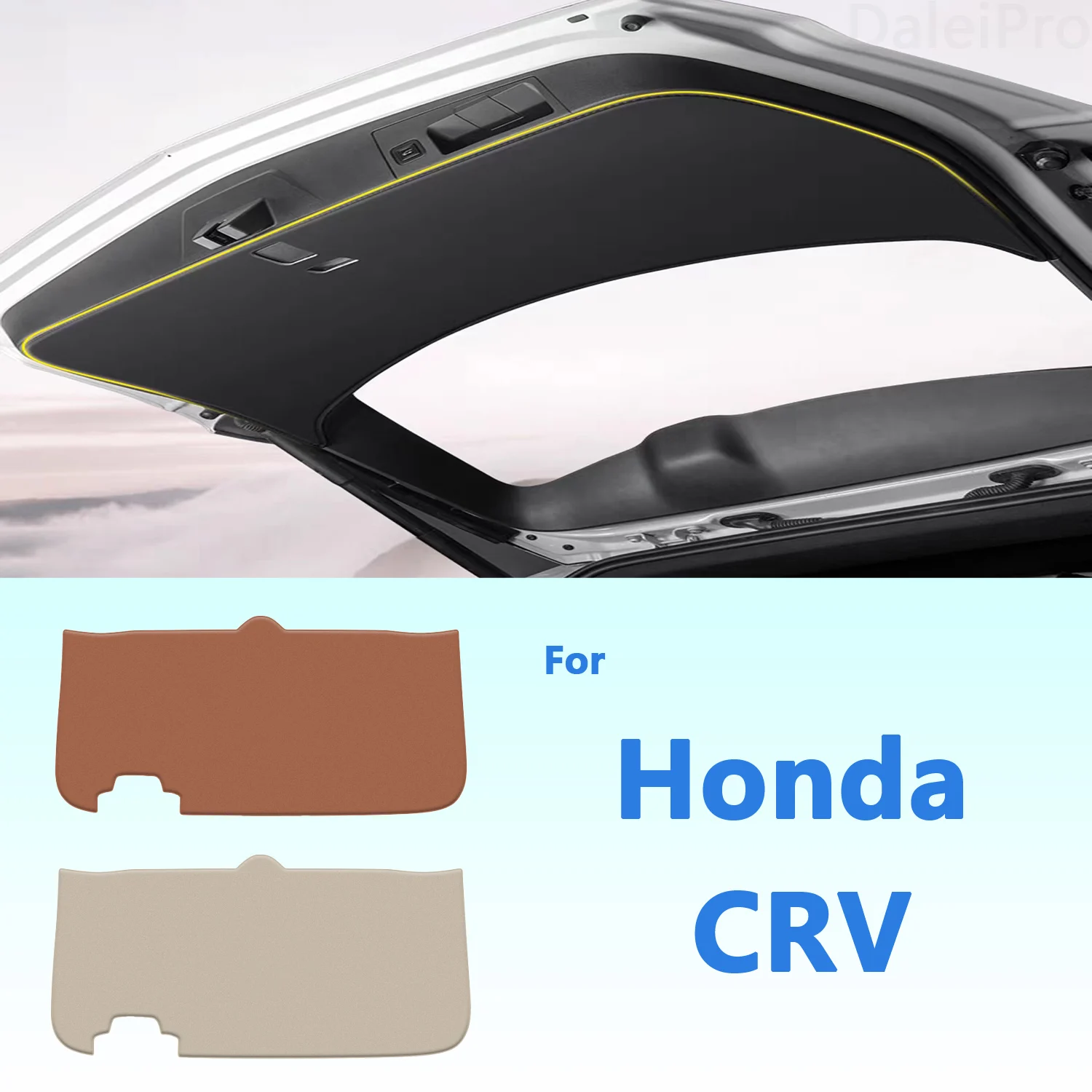 

Для Honda CRV CR V 2009 2010 2011, задняя дверь автомобиля, устойчивая к царапинам защитная крышка багажника, противоударная кожаная декоративная накладка