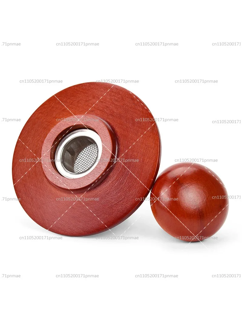 Solid Wood Whiskey Smoke Flavor Cover for Cocktail Glass, Molecular Cuisine Incense Lid for Home Bar