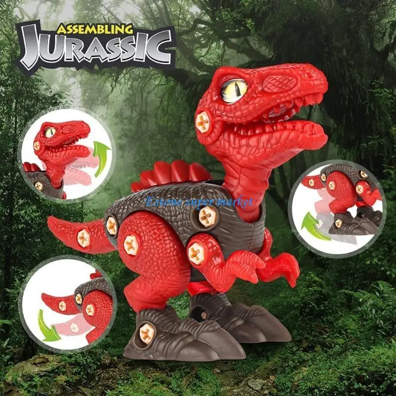 090b Bildungsstamm Gebäude Dinosaurierspielzeug Konstruktion Lerngeschenke Dinosaurierspielzeug Spielzeug