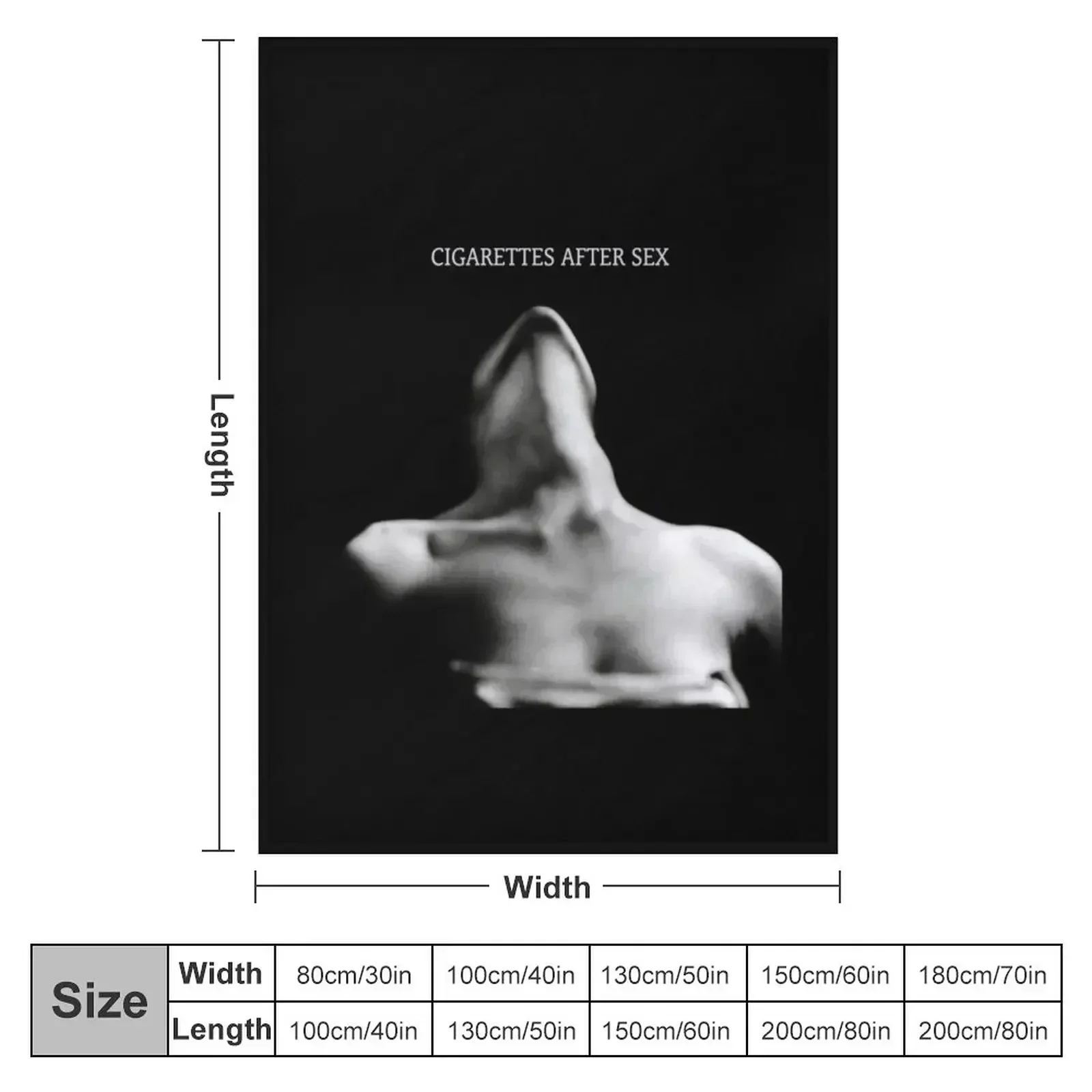 Cigarettes After Sex Throw Blanket Weighted christmas decoration Blankets