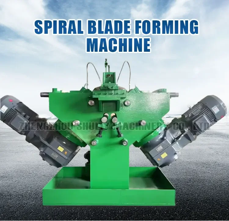 Factory Direct Sale Shaftless Helical Spiral Blade Forming Machine Made in China