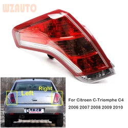 Auto tylne światło na zderzak osłona tylnego światła światło hamowania obudowa światła hamowania dla Citroen c-triomphe C4 rok 2006 2007 2008 2009 2010