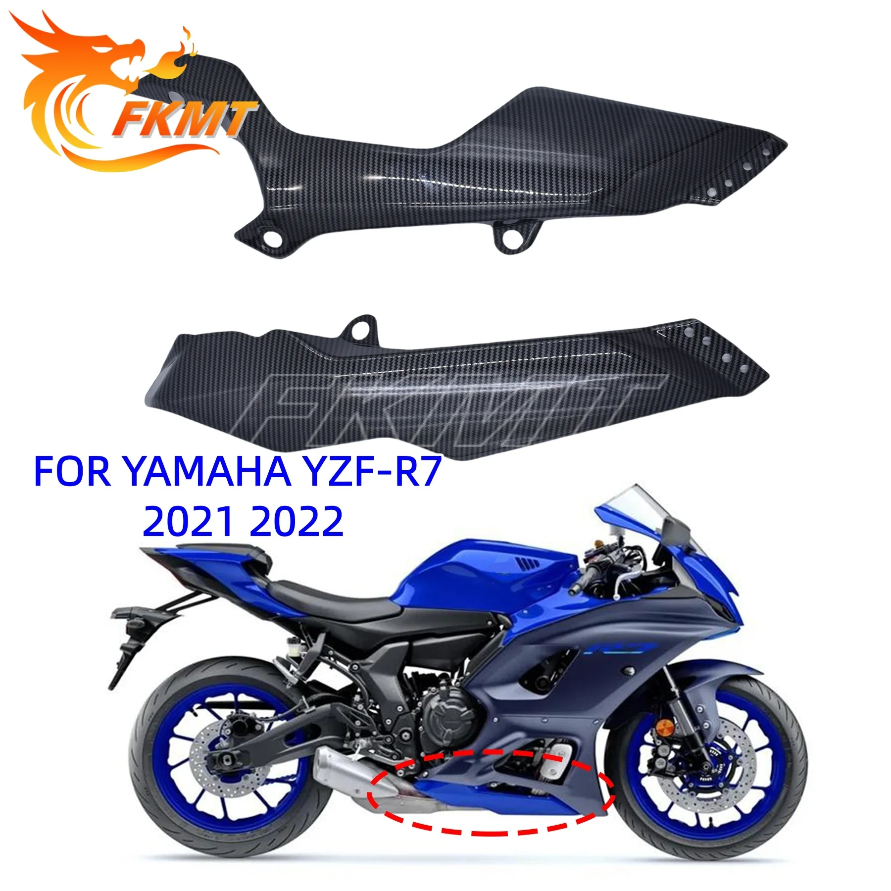 

Chameleon Fairings for YAMAHA YZFR7 2021 2022 YZF-R7 YZF R7 21-22 Motorcycle Accessories ABS Plastic kit