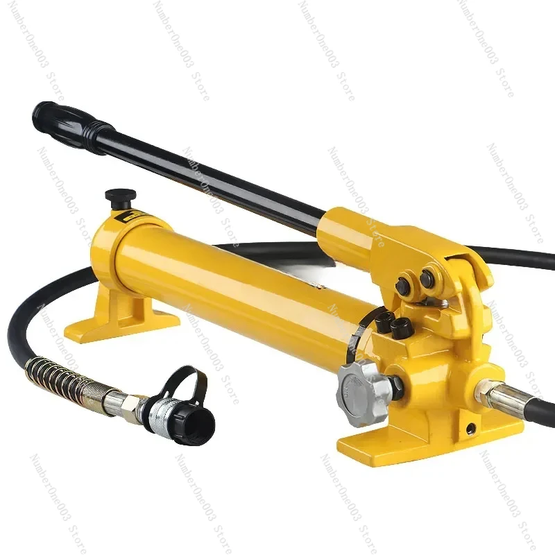 Manual Hydraulic Pump with Anti-Vibration Oil Injection Tool, Small Portable, Large Oil Storage Pressure Reducing Pump, CP-700